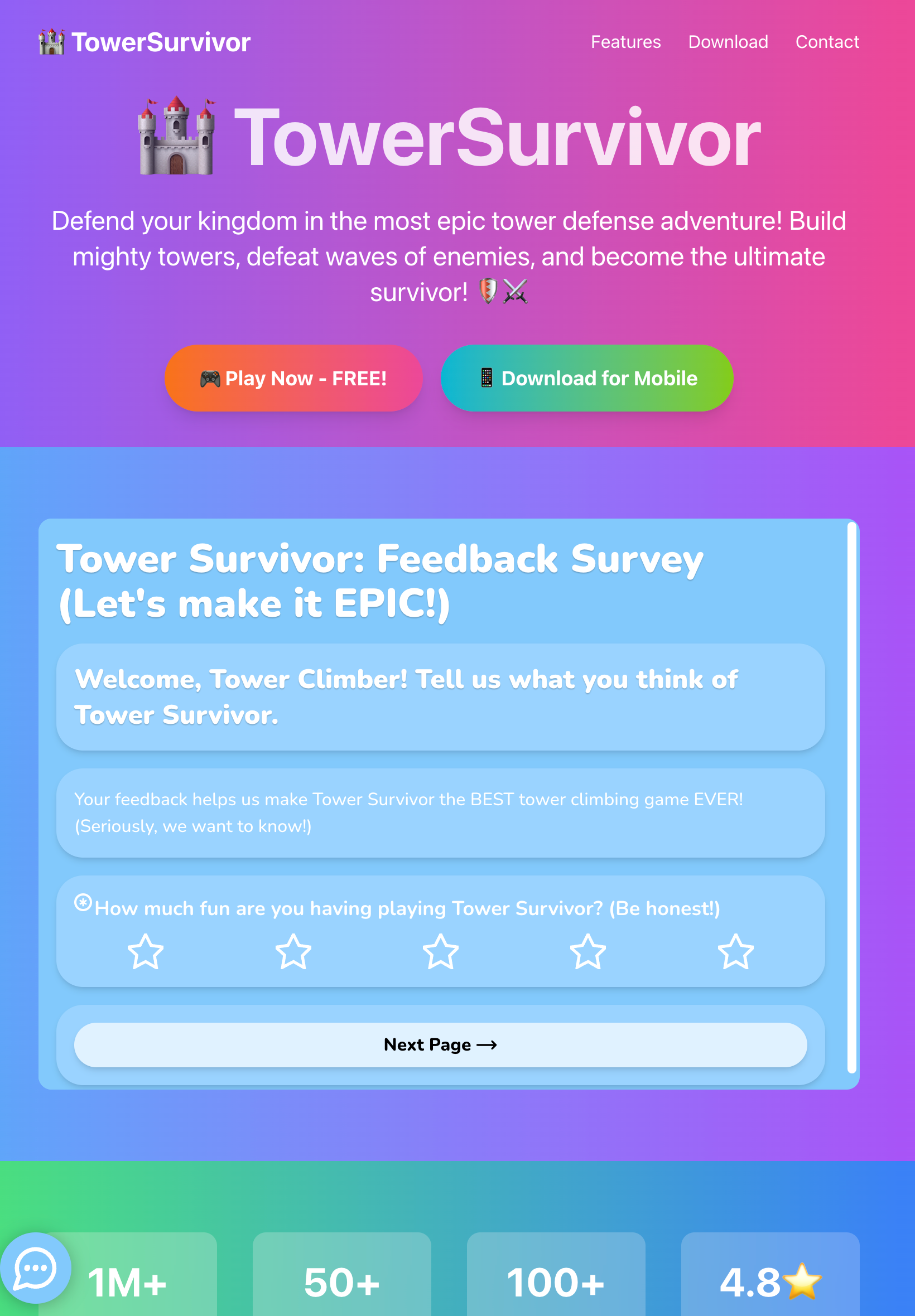 Simply Feedback embed sharing screen